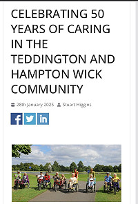 Teddington Town News article